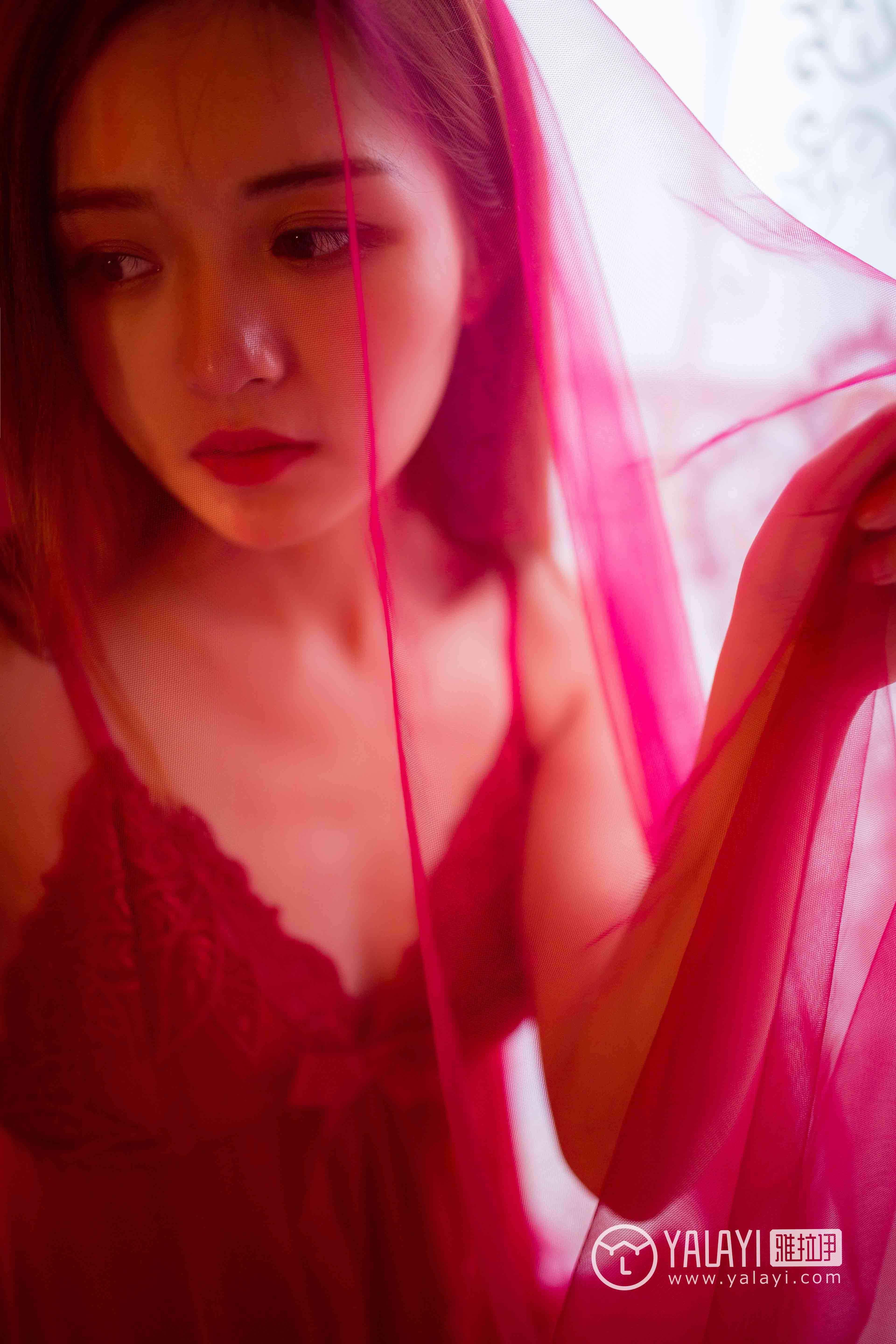 [YALAYI雅拉伊]2018.08.09NO.044遗落红紗赵欣怡插图8